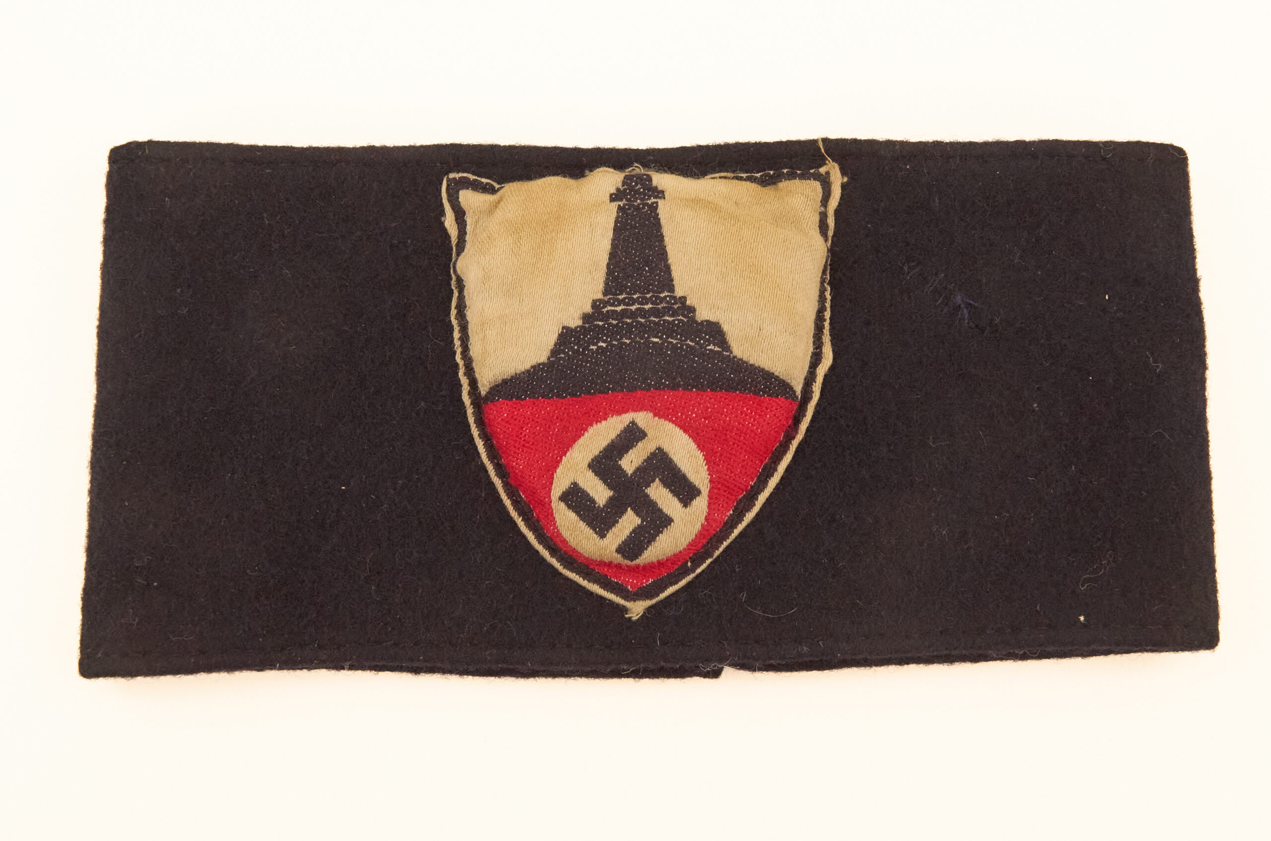 Original WW2 German National Association of Veterans Armband (Kuffhauserbund-Abzeichen) - Image 3