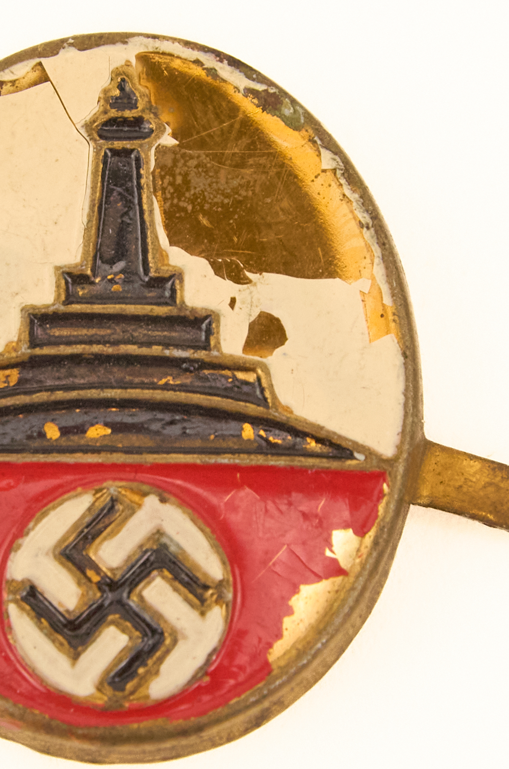 NS-RKB / Kyffhäuserbund Cap Badge – German War Veterans’ Association (Nazi Era) - Image 3