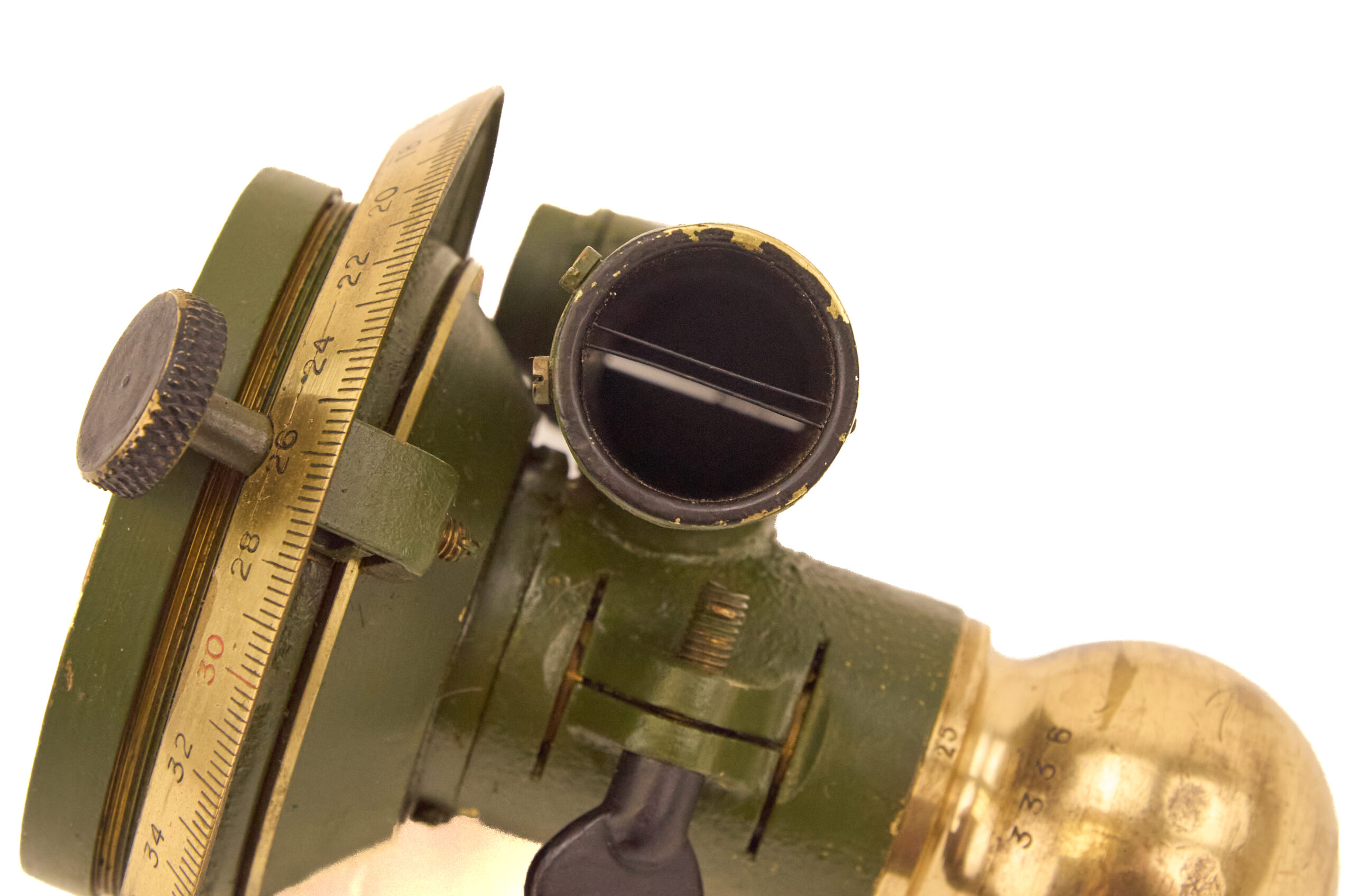 Finn-Captured Soviet 82mm M1938 Mortar Sight and Case – Finish Army SA Marked - Image 8
