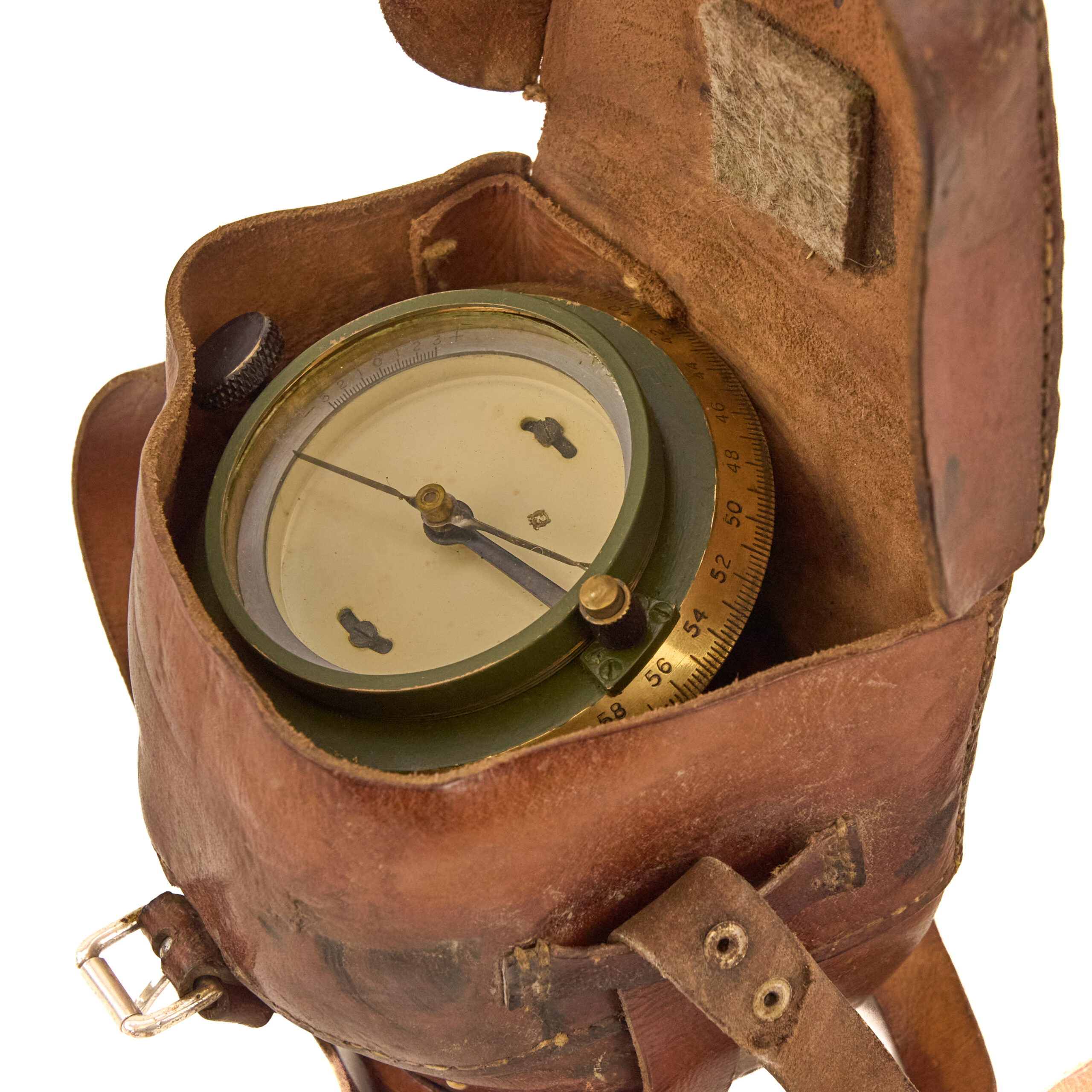 Finn-Captured Soviet 82mm M1938 Mortar Sight and Case – Finish Army SA Marked - Image 13