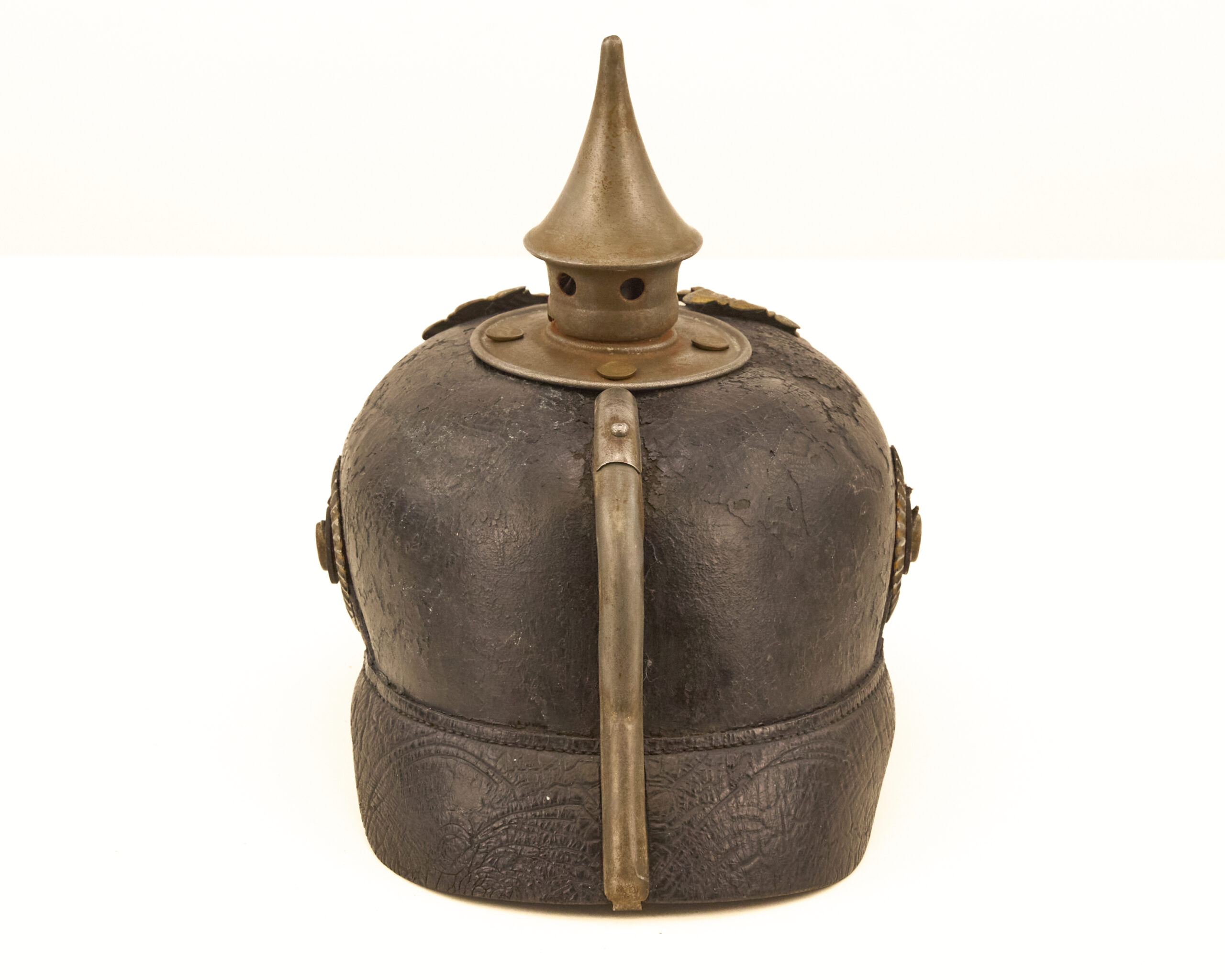 Original Model 1915 pattern Imperial Prussian enlisted man’s Pickelhaube - Image 4