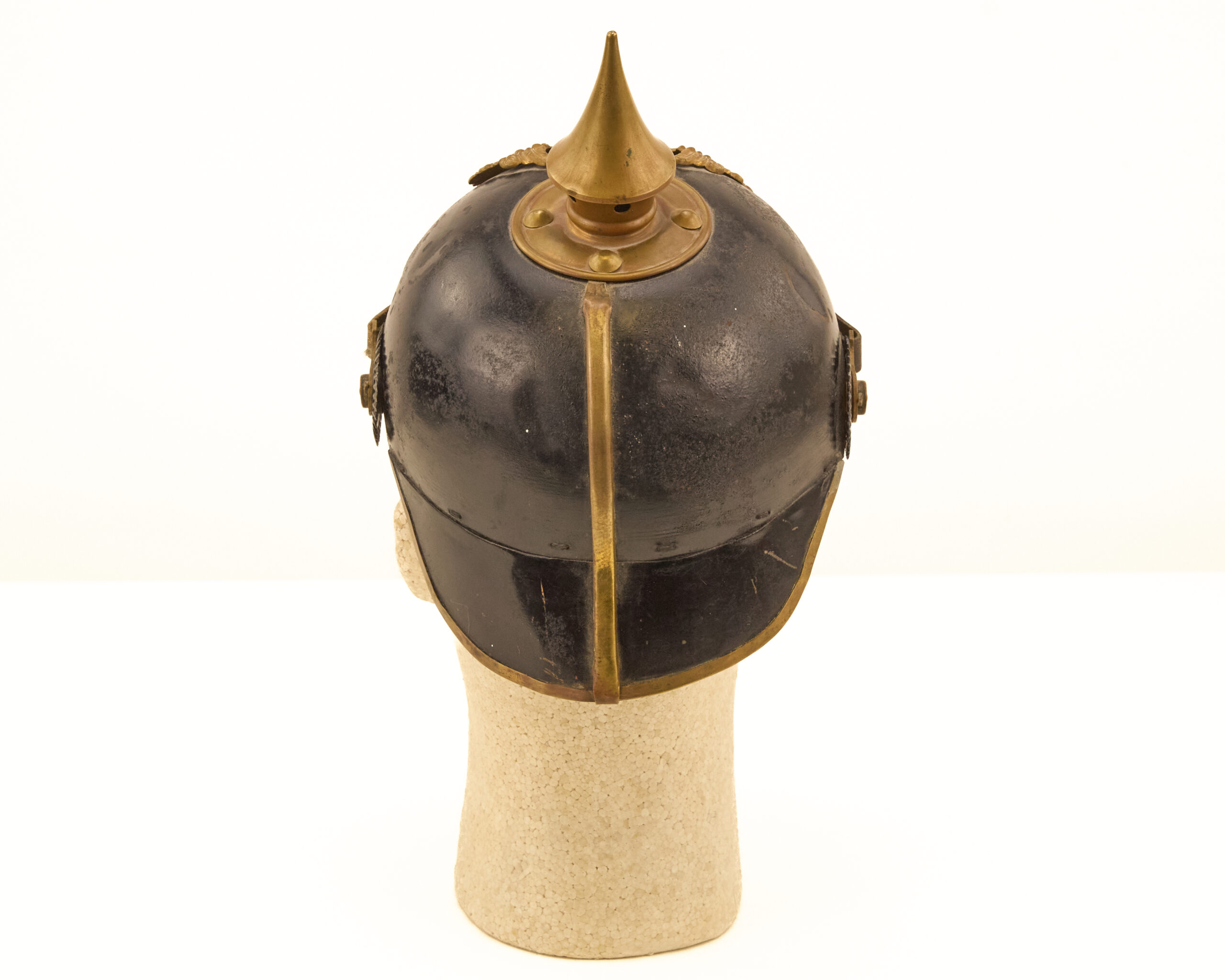 Original Model 1915 pattern Prussian Landwehr enlisted man’s Pickelhaube - Image 7