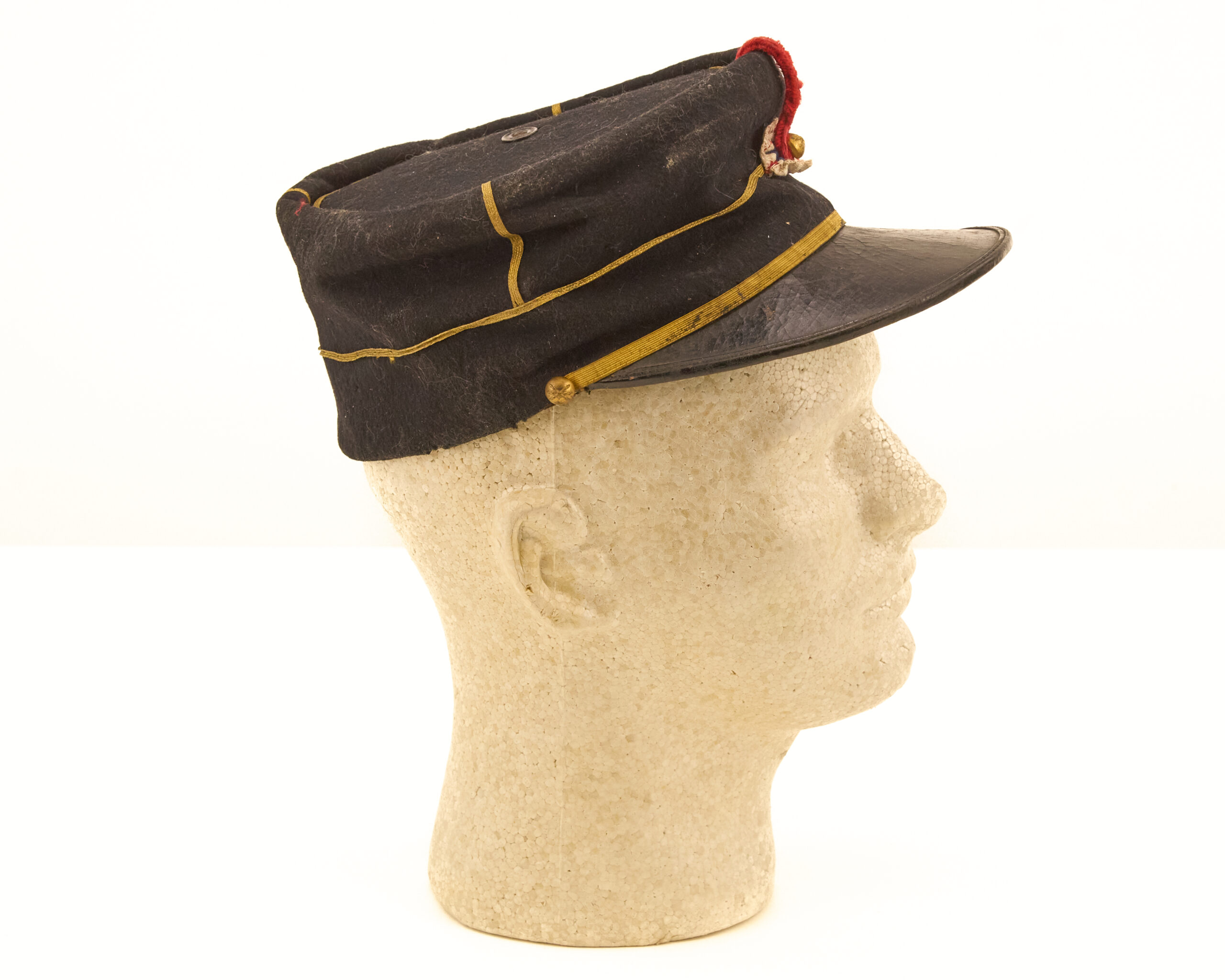 Original French Early WWI M-1910 Enlisted Man’s Kepi - L. Trezel Makers marked - Image 2