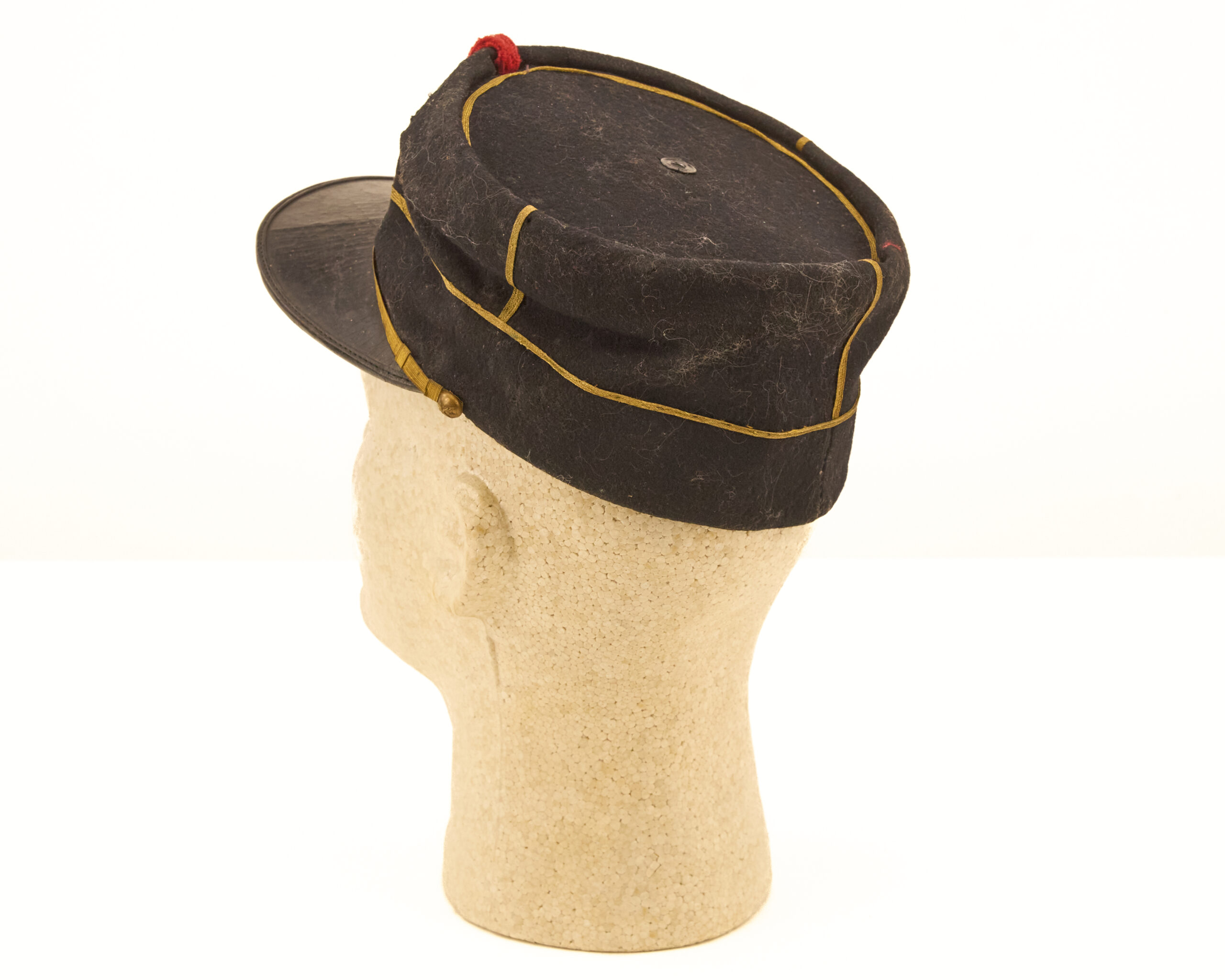 Original French Early WWI M-1910 Enlisted Man’s Kepi - L. Trezel Makers marked - Image 5