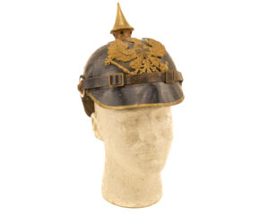 Original Model 1915 pattern Prussian Landwehr enlisted man’s Pickelhaube