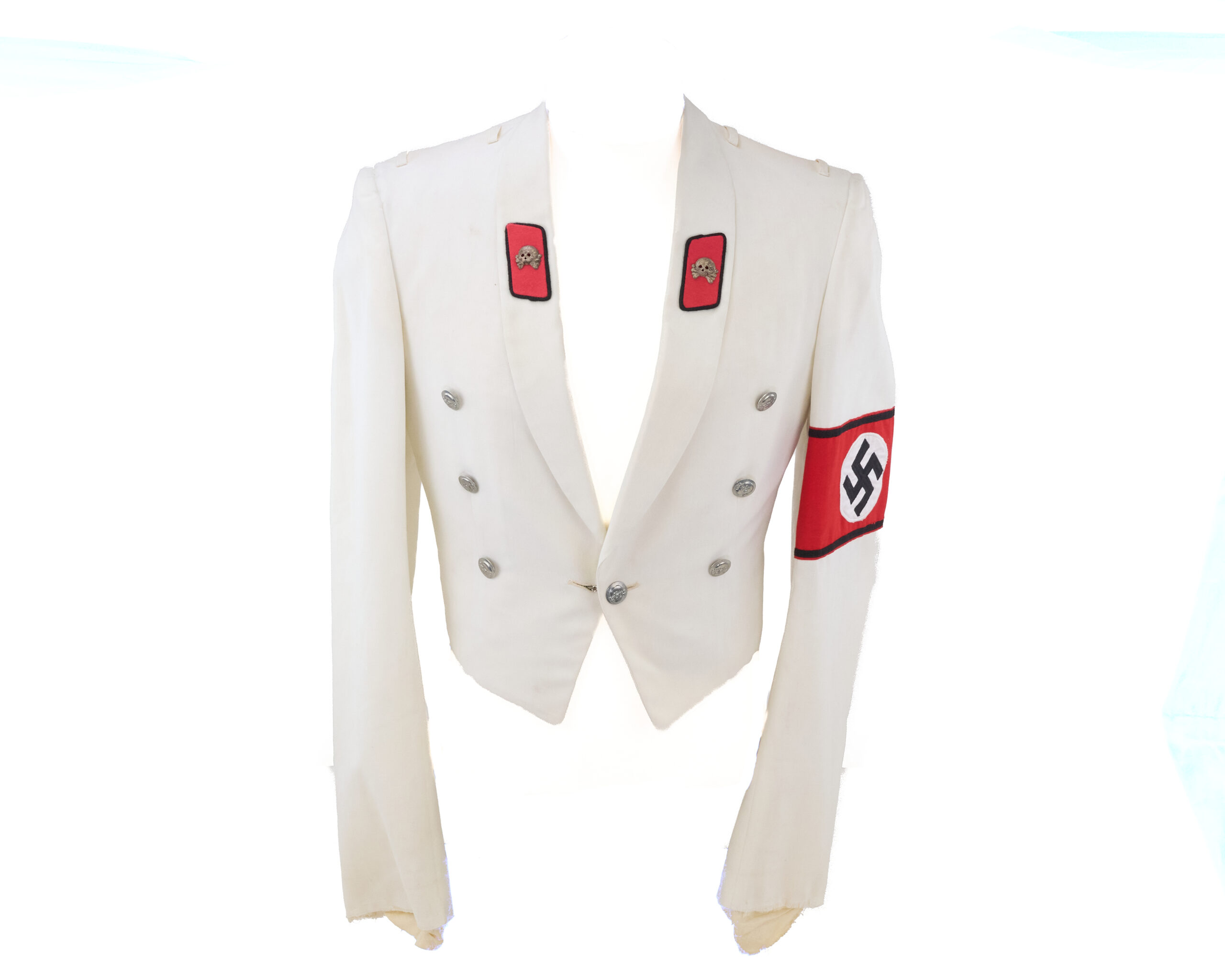 Third Reich SS formal evening dress jacket. - Image 8