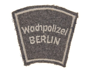 Original Wachpolizei Berlin Patch