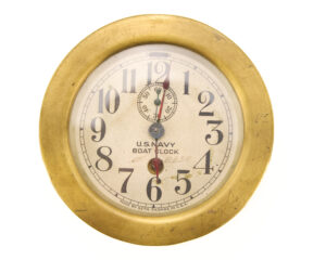Seth Thomas U.S. Navy Boat Clock MK I – 1944 Production