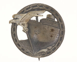 German World War II Blockade Runner Badge (Abzeichen für Blockadebrecher). 