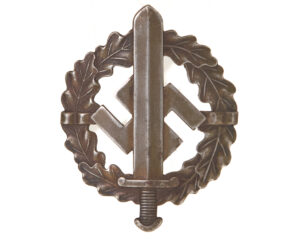 Bronze Grade SA Sports Badge (SA-Sportabzeichen) by Berg & Nolte, Lüdenscheid