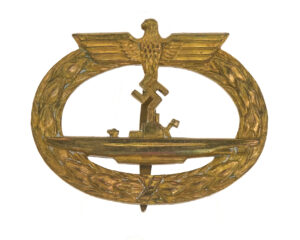 Original Kriegsmarine U-Boat War Badge, By Frank & Reif, stuttgart