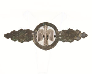Original Luftwaffe Short-Range Night Fighter Clasp, Bronze Grade (Nahkampffliegerspange)
