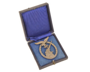 Authentic Luftwaffe Flak Badge (Flak-Kampfabzeichen der Luftwaffe) – Souval Post-War Production