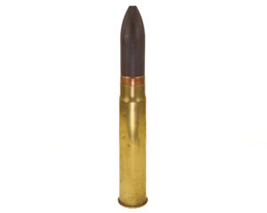 Spanish–American War Era U.S. 57mm Artillery Round, Winchester Manufacture (INERT)