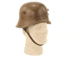German M1918 visorless helmet SI 62 front view