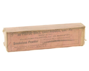 Frankford Arsenal .45 Model of 1911 cartridge box