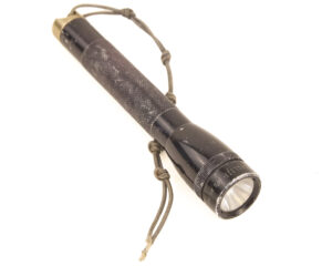 Maglite Mini Mag with brass tailcap
