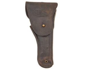 WW2 M1911A1 black leather flap holster BOYT 1942