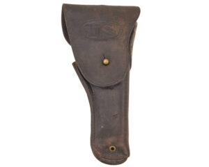 WW2 M1911A1 black leather flap holster BOYT 1942