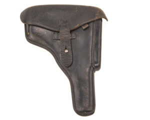 WWI Luger holster black leather