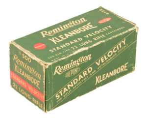 Remington Kleanbore Standard Velocity .22 Long Rifle 500-round box