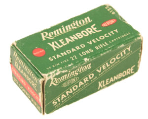 Remington Kleanbore Standard Velocity 22LR box