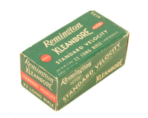 Remington Kleanbore Standard Velocity 22LR box