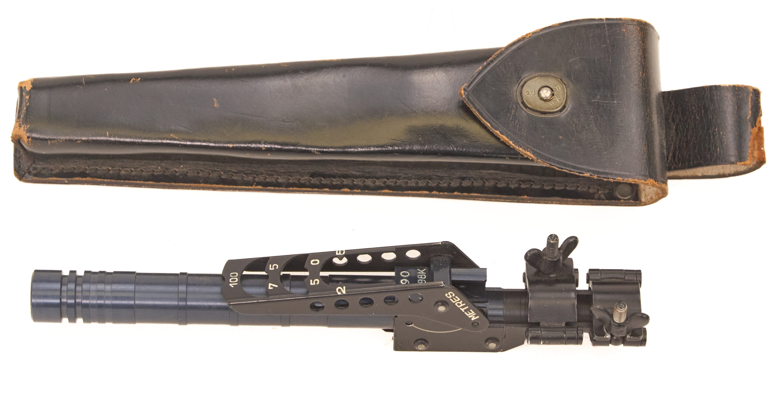 Belgian Kar98K grenade launcher with leather case