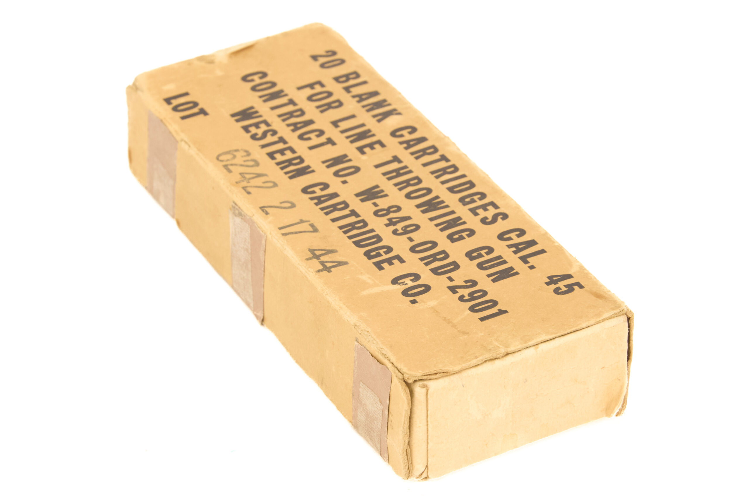 WWII .45 Blank Cartridges for Line Throwing Gun - Image 3