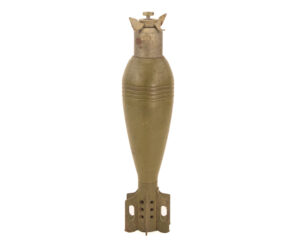 81mm mortar round with AM-M159 nose fuze