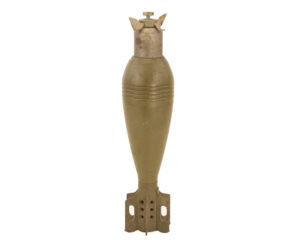 81mm mortar round with AM-M159 nose fuze