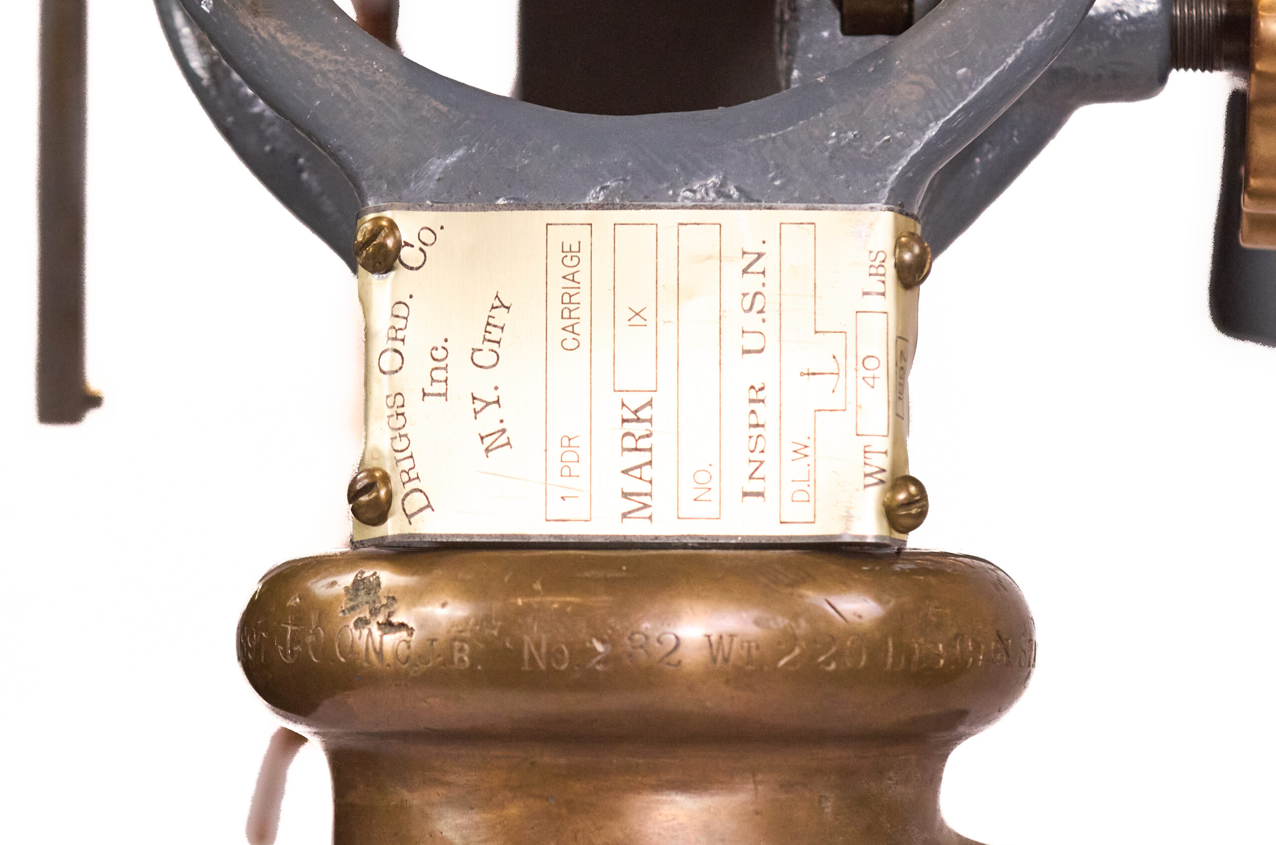 Driggs Ordnance Company Mark IX 37mm 1 Pounder Quick Fire Gun - Image 16