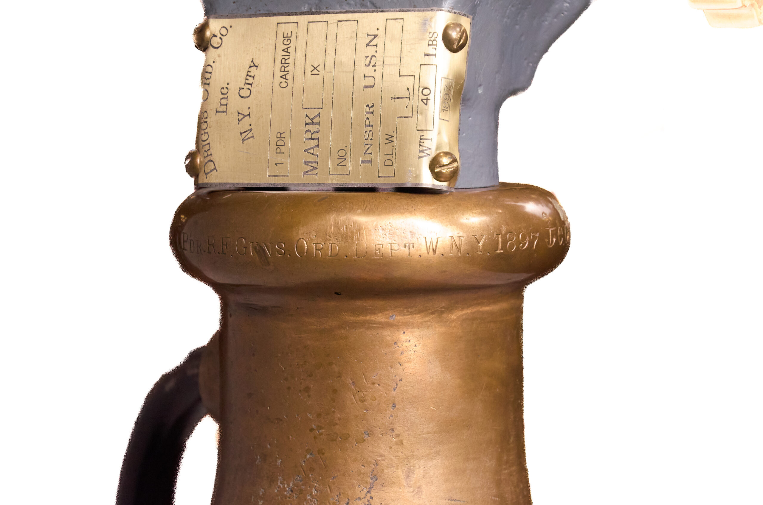 Driggs Ordnance Company Mark IX 37mm 1 Pounder Quick Fire Gun - Image 41