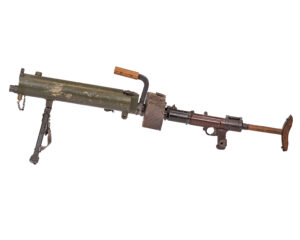 ST 61, MG 15, Rheinmetall Borsig, Romanian contract MG15, water cooled display gun, Luftwaffe machine gun, saddle drum magazine, German WWII display gun