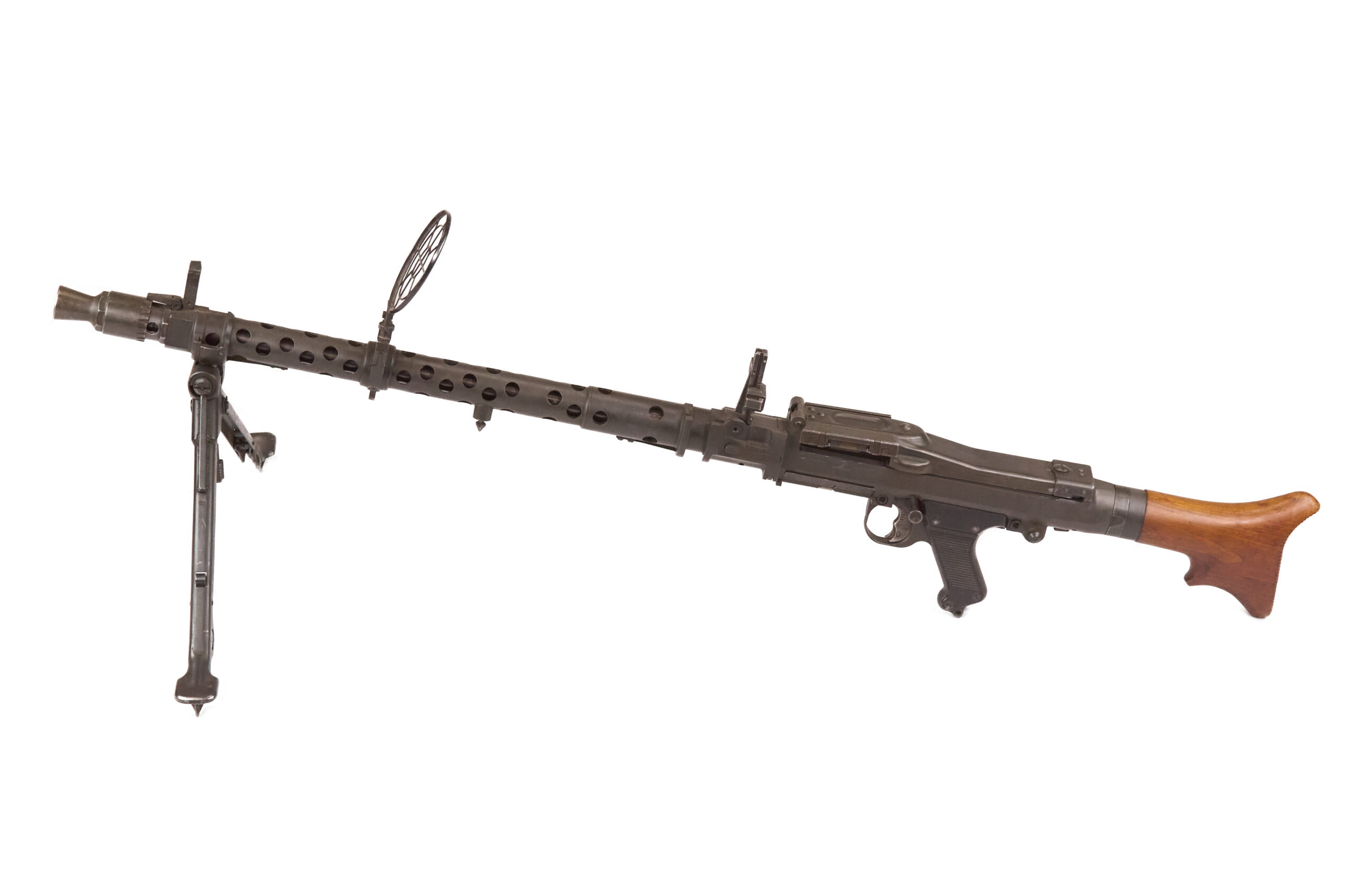 German MG34 Display Machine Gun with Anti-Aircraft Ring Sight - Image 2