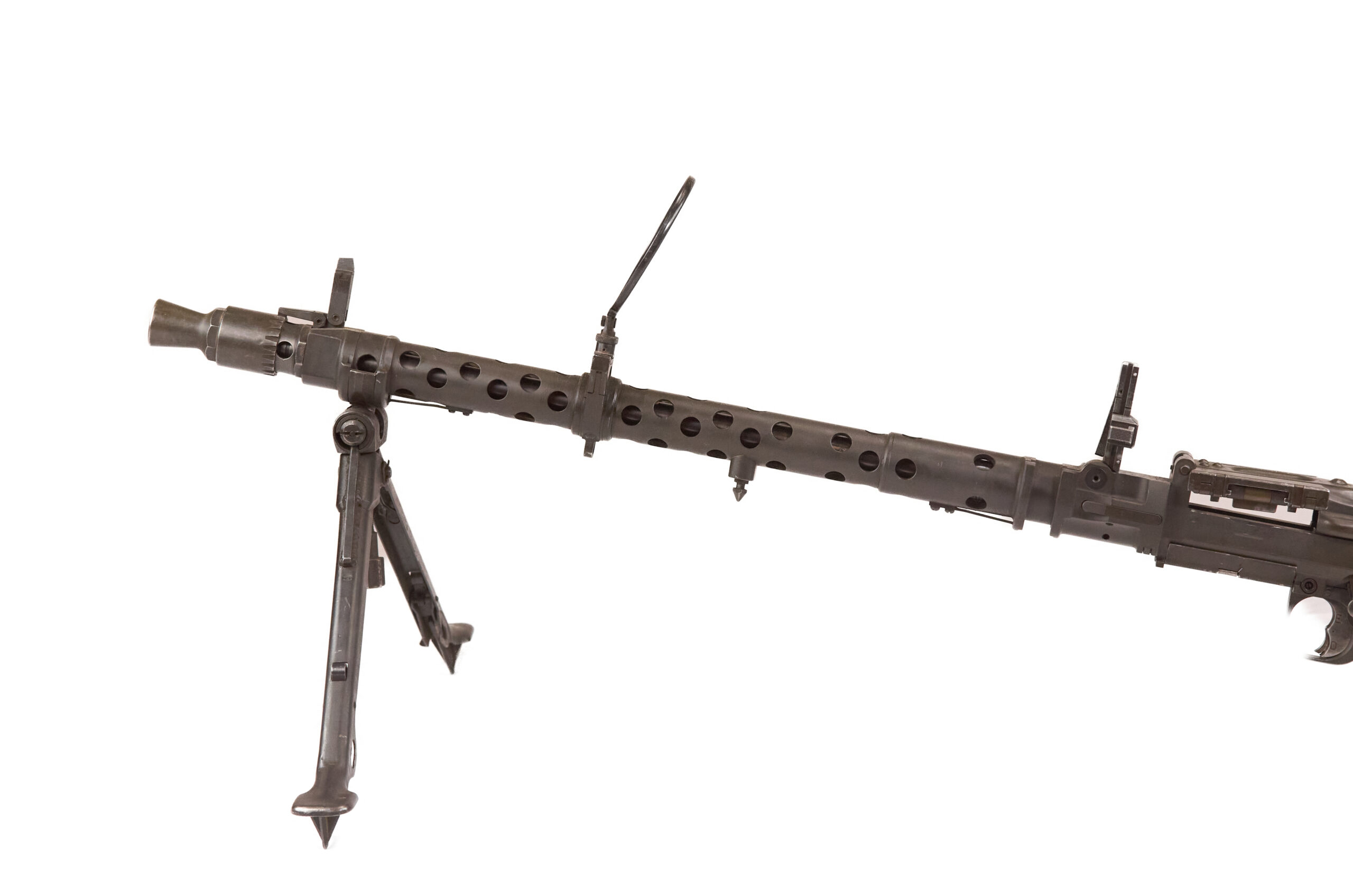 German MG34 Display Machine Gun with Anti-Aircraft Ring Sight - Image 16