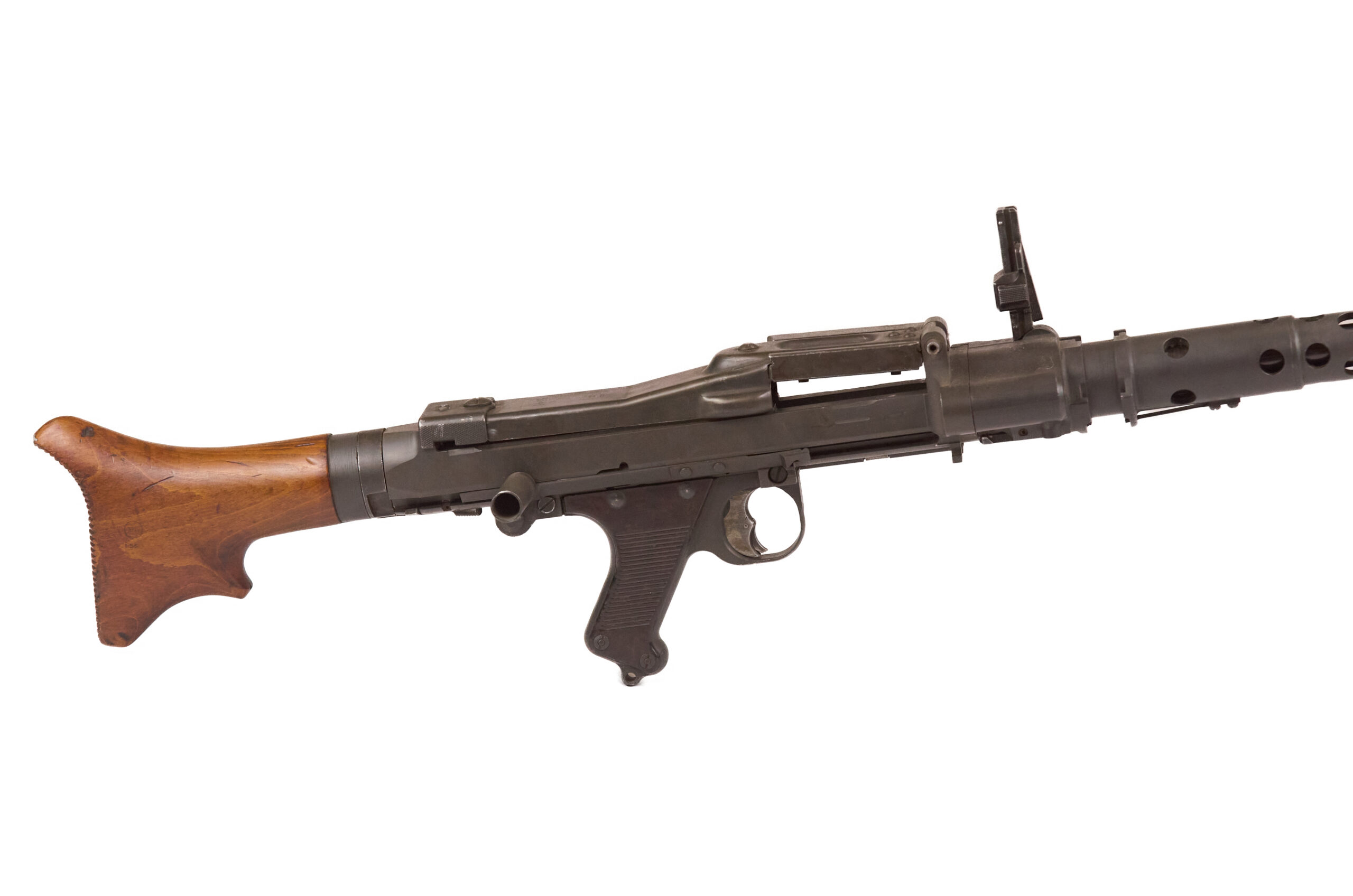 German MG34 Display Machine Gun with Anti-Aircraft Ring Sight - Image 7