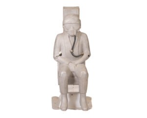 British ejection seat wind tunnel model in cast aluminum