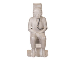 British ejection seat wind tunnel model in cast aluminum