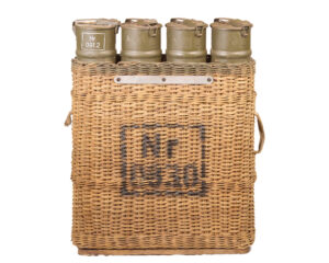 Swiss Army 10.5cm Artillery Charge Canister Basket