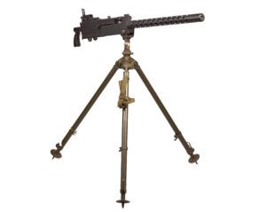 Browning M1919A4 display machine gun on NHW Dreibein 34 pattern tripod