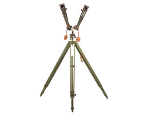 Soviet 10x45 Donkey Ear trench observation binoculars on tripod ASZT