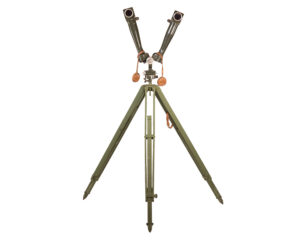 Soviet 10x45 Donkey Ear trench observation binoculars on tripod ASZT