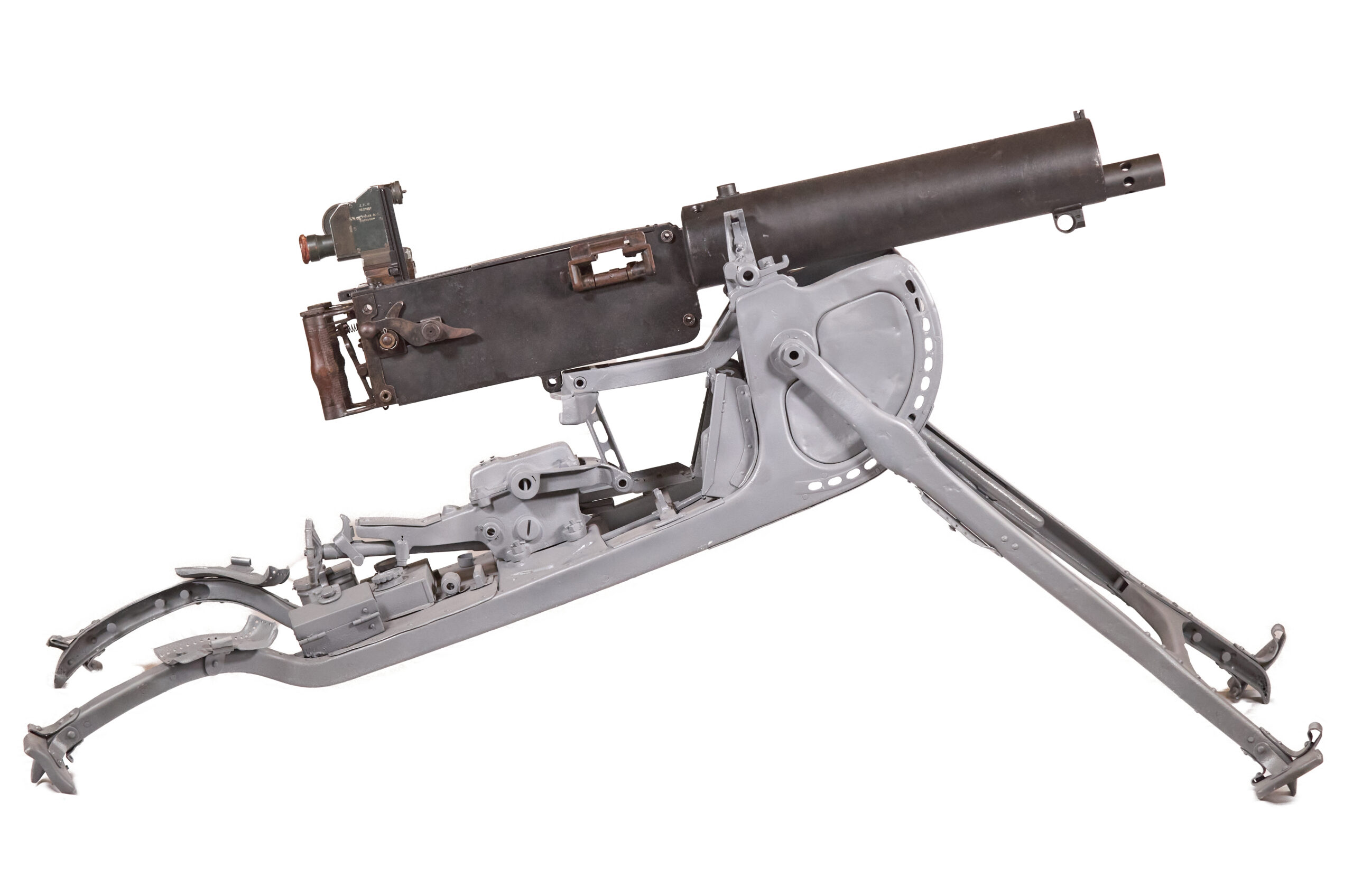 DWM MG 08 Display Machine Gun with Schlittenlafette 08 and Z.F.12 Optic - Image 29