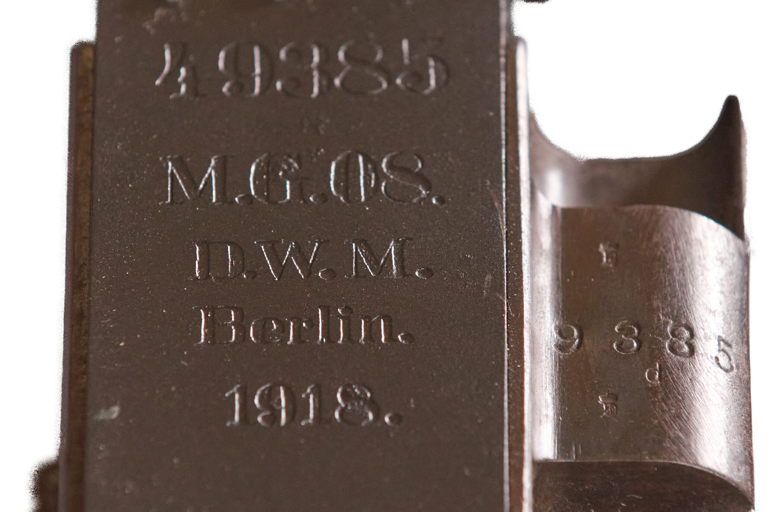 DWM MG 08 Display Machine Gun with Schlittenlafette 08 and Z.F.12 Optic - Image 19