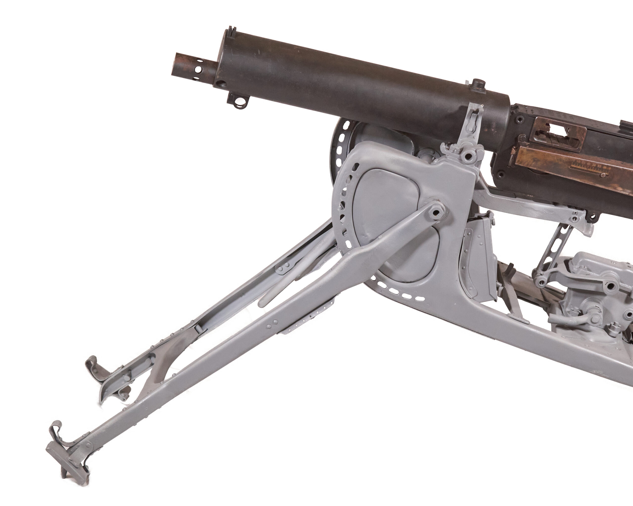 DWM MG 08 Display Machine Gun with Schlittenlafette 08 and Z.F.12 Optic - Image 8