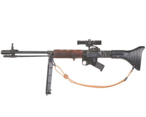 Shoei FG42 Type I display gun with leather sling