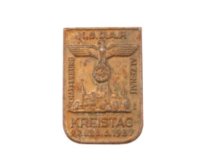 1937 Aschaffenburg Kreistag Badge NSDAP Alzenau