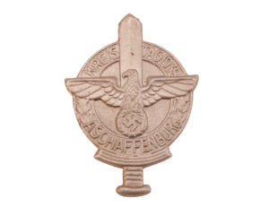 1938 Aschaffenburg Kreistag Badge German political tinnie