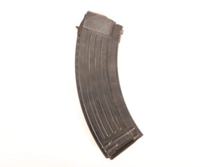 Ribbed stamped steel AK magazine